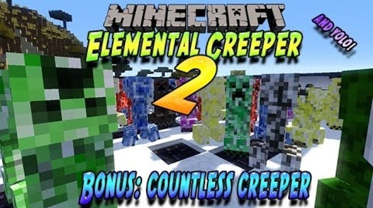 [FR]-Elemental Creeper 2 : Présentation de mods-[Minecraft 1.7.2]