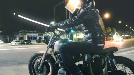 Night Ride - Kawasaki Z 650 Custom