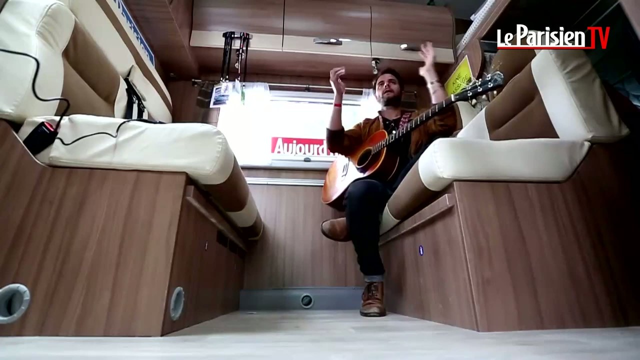 Francofolies : « Portrait chinois » par Bensé dans notre camping car