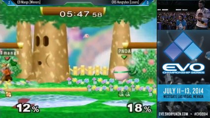 EVO 2014 SSBM Grand Finals - Mango vs Hungrybox