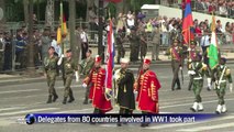 France's Bastille Day marks WW1 centenary