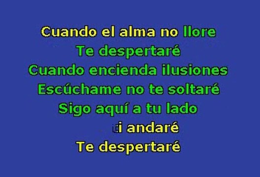Pastora Soler - Te Despertaré