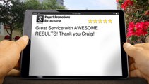 Page 1 Promotions Cape Coral Exceptional 5 Star Review by Michael W.