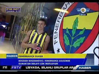 Bogdan Bogdanović: Fenerbahçe'de çok mutluyum!
