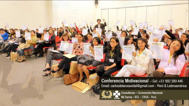 Conferencista Internacional - Las Mejores Charlas Motivacionales del Perú