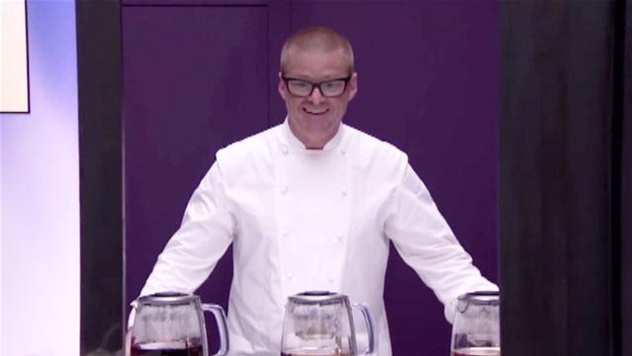 Talk tea with Heston Blumenthal