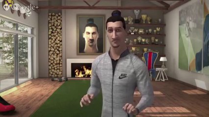 Zlatan's Favorite Cheese Google+ Hangout Nike Football