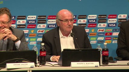 World Cup: Blatter gives tournament 9.25 out of ten