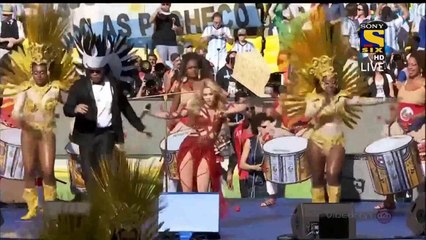 Shakira -Carlinhos Brown lalala e clausura del mundial brasil 2014 completo HD