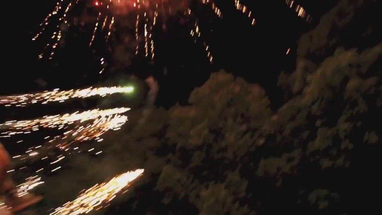 L'attaque des feux d'artifice