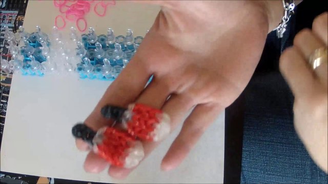 Vernis à ongles Rainbow loom tuto