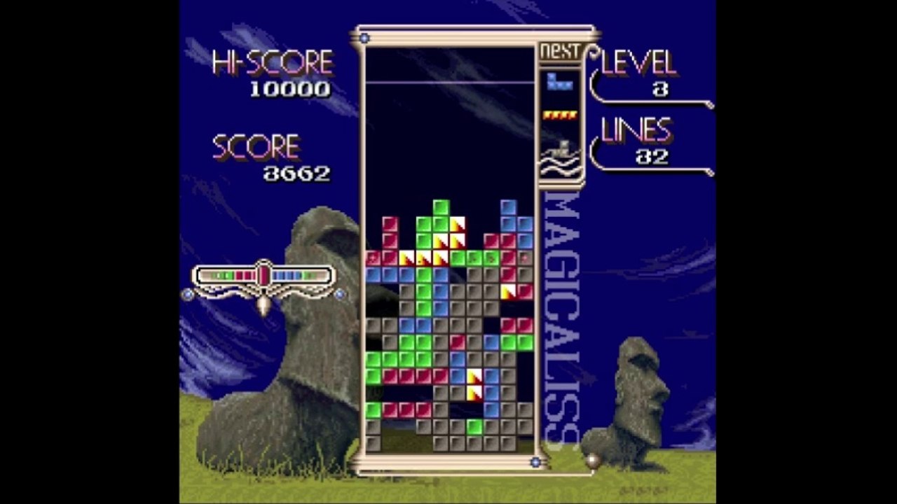 Test : "Super Tetris 3" (SFC)