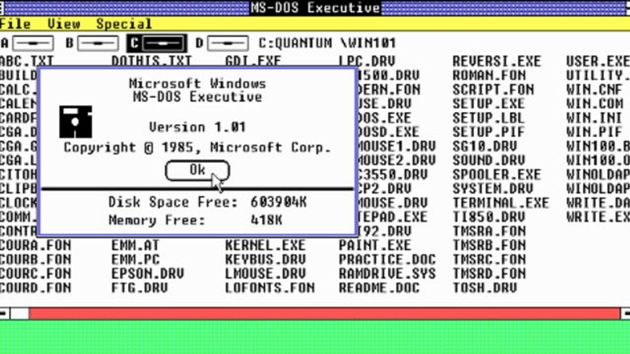 That Was Then - A Look Back at the First Windows