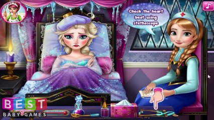 ღ Disney Frozen Flu Doctor Compilation Movie (Elsa, Anna, Olaf)