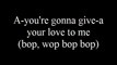 Buddy Holly Not Fade Away with Lyrics