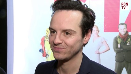Sherlock Andrew Scott Interview - Moriarty Lives