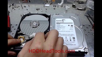 Seagate 4TB Hard Drive Head Swap