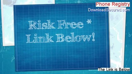 Phone Registry PDF [Instant Download 2014]