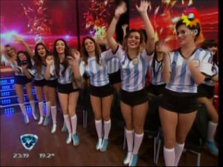 Precioso 10! 10! 10! de Las Bailarinas #Showmatch #ARG