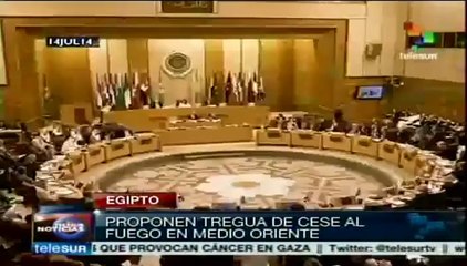 Egipto presenta propuesta para cese al fuego de Israel en Gaza