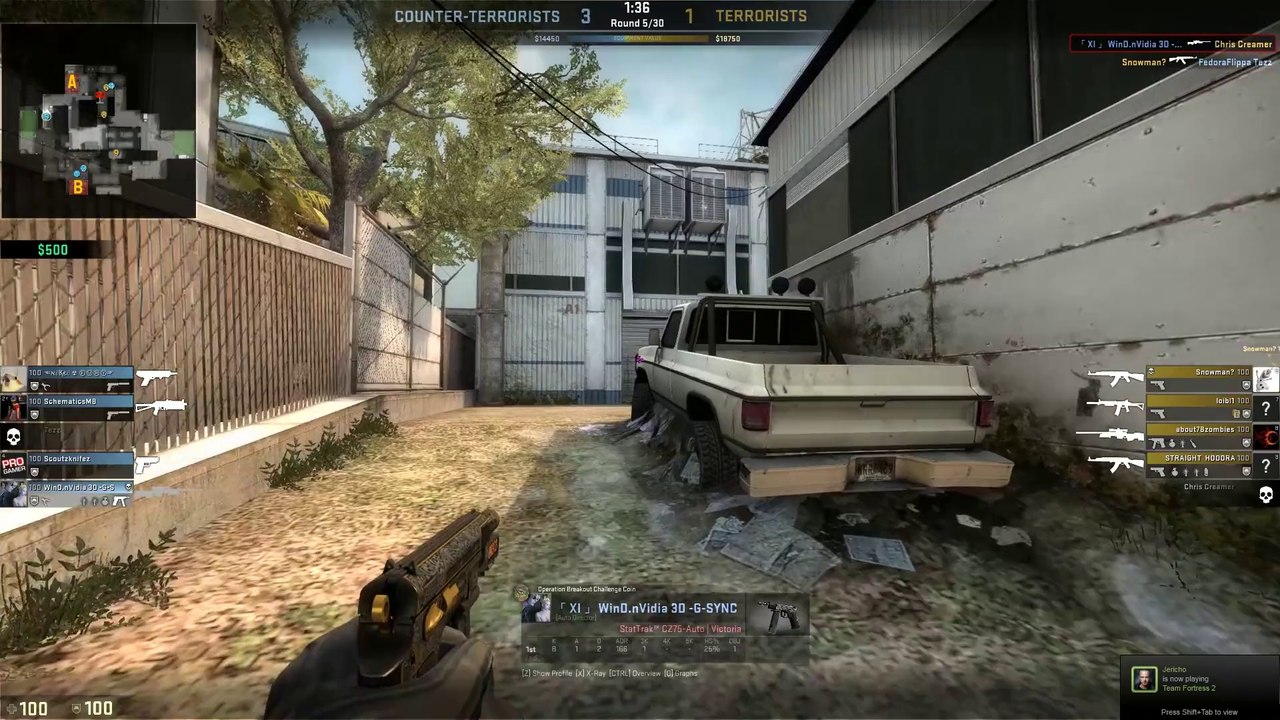 CSGO - XI Wind Nvidia 3D - Frag Film #2 - 144hz G-Sync (Operation Breakout Footage Only)