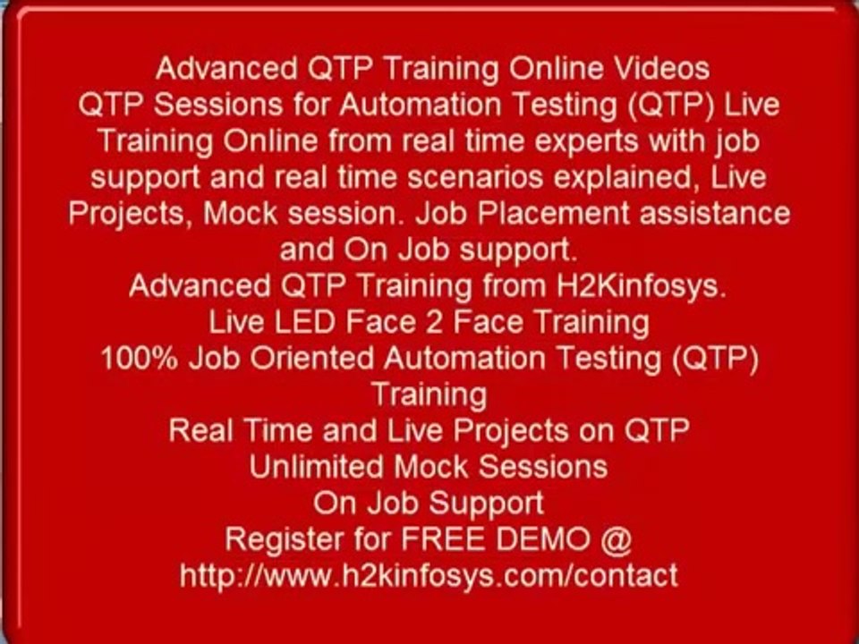 ETL Testing Use Cases-Data warehousing Testing-Manual Testing Interview questions-QTP Videos