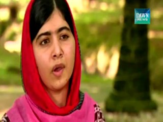 Video herunterladen: Malala Yousafzai shows support for Nigerian girls abducted by Boko Haram