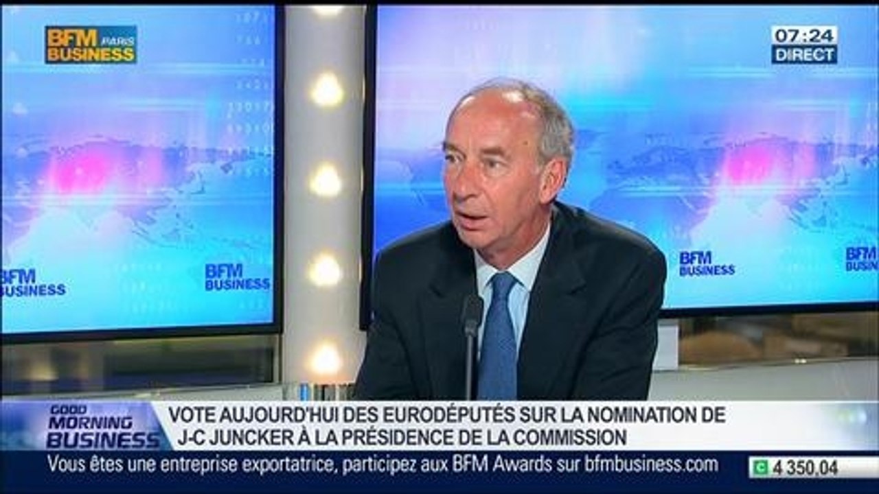 Jean-Claude Junker est élu président de la commission européenne, Jean-Dominique Giuliani dans GMB - 15/07