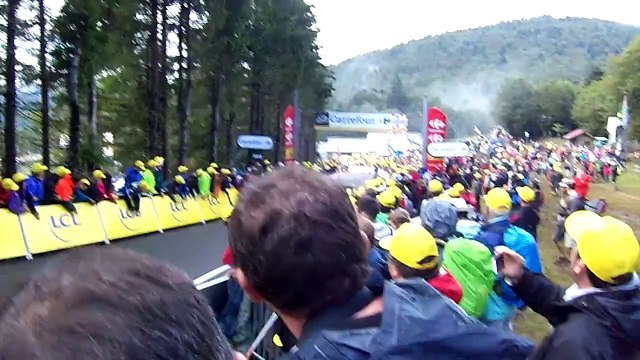 Arrivée du Tour de France à la Planche des Belles Filles, Etape 10, 2014