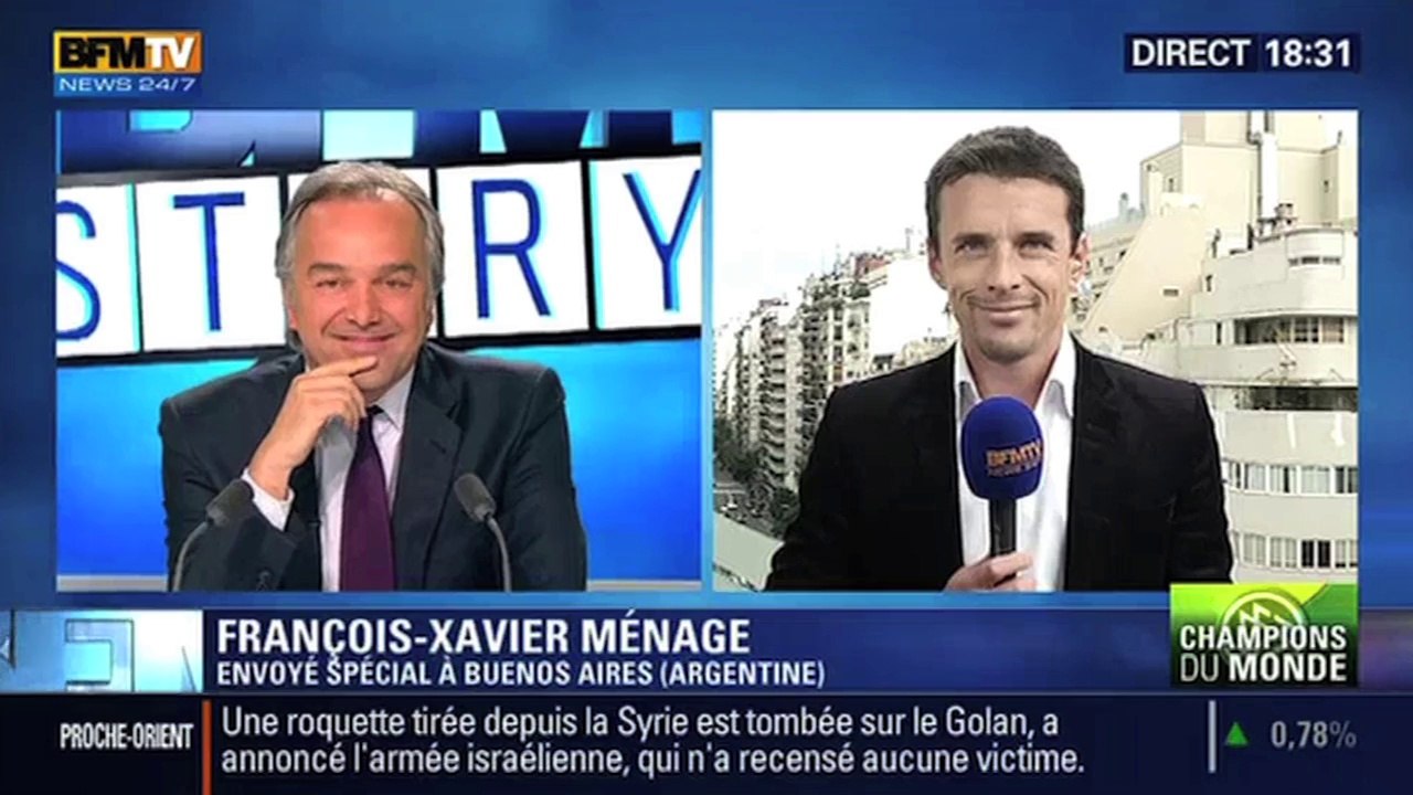 Les adieux de François-Xavier Ménage à BFMTV