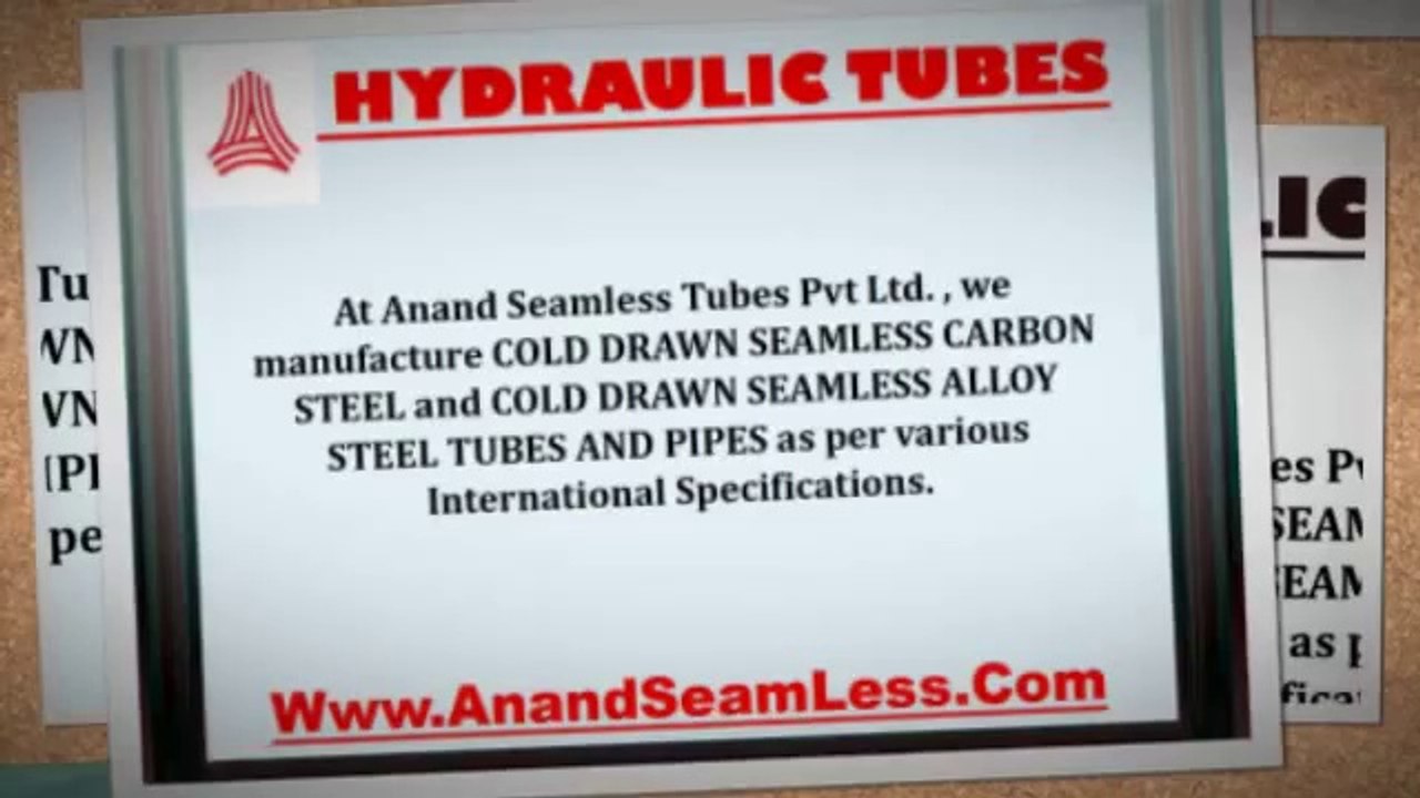 HYDRAULIC TUBES