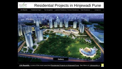 All about Life Republic Township in Hinjewadi Pune