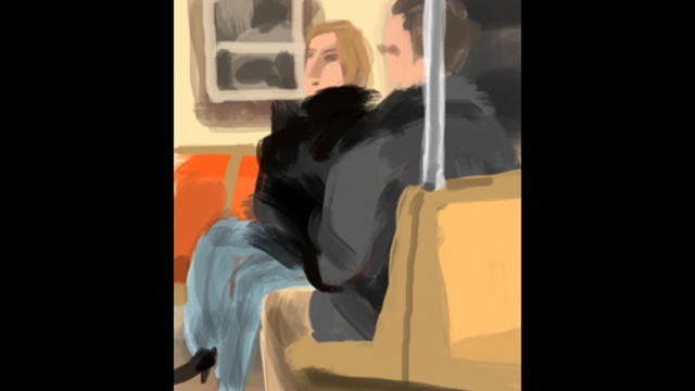 Sketchbook - Subway Riders