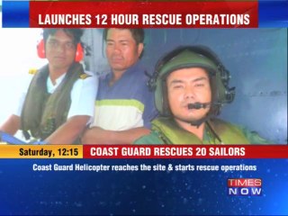 Vessel sinks off Mumbai coa