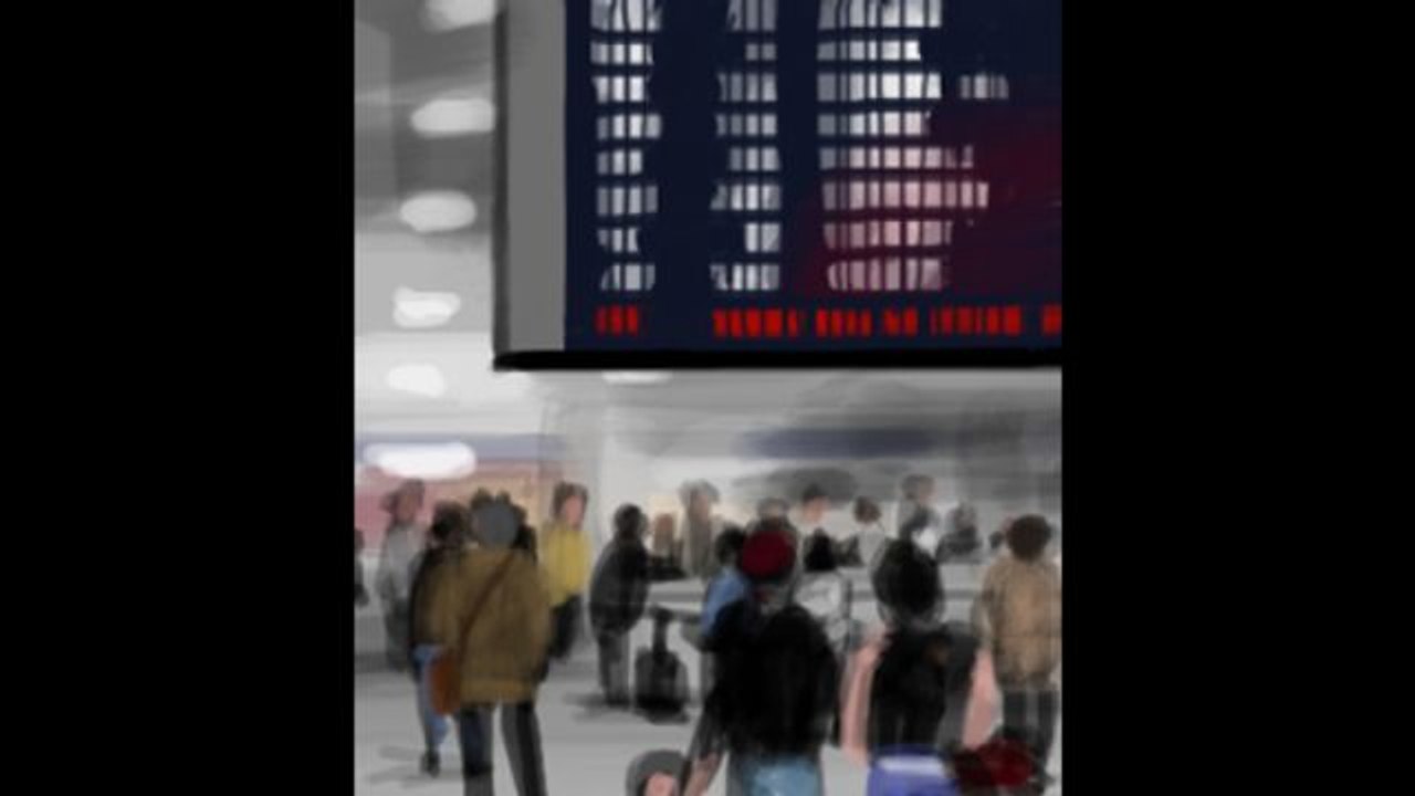 Sketchbook - Penn Station