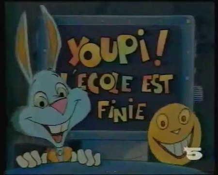 Youpi ! L'école est Finie générique (seconde version 1989)