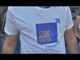 Napoli - Stop austerità, raccolta firme (15.07.14)