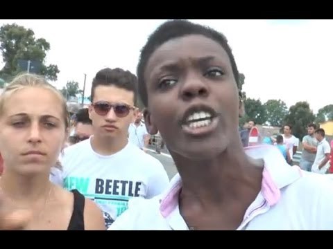 Castel Volturno (CE) - Pescopagano, la doppia rivolta di immigrati e residenti (14.07.14)