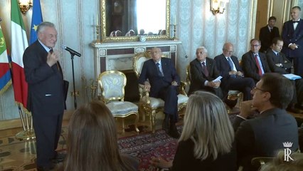 Roma - Casavola con delegazione del Comitato Nazionale di Bioetica (10.07.14)