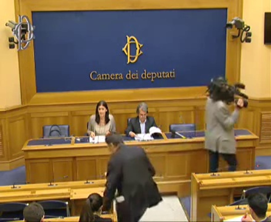 Roma - Conferenza stampa di Elena Centemero (14.07.14)