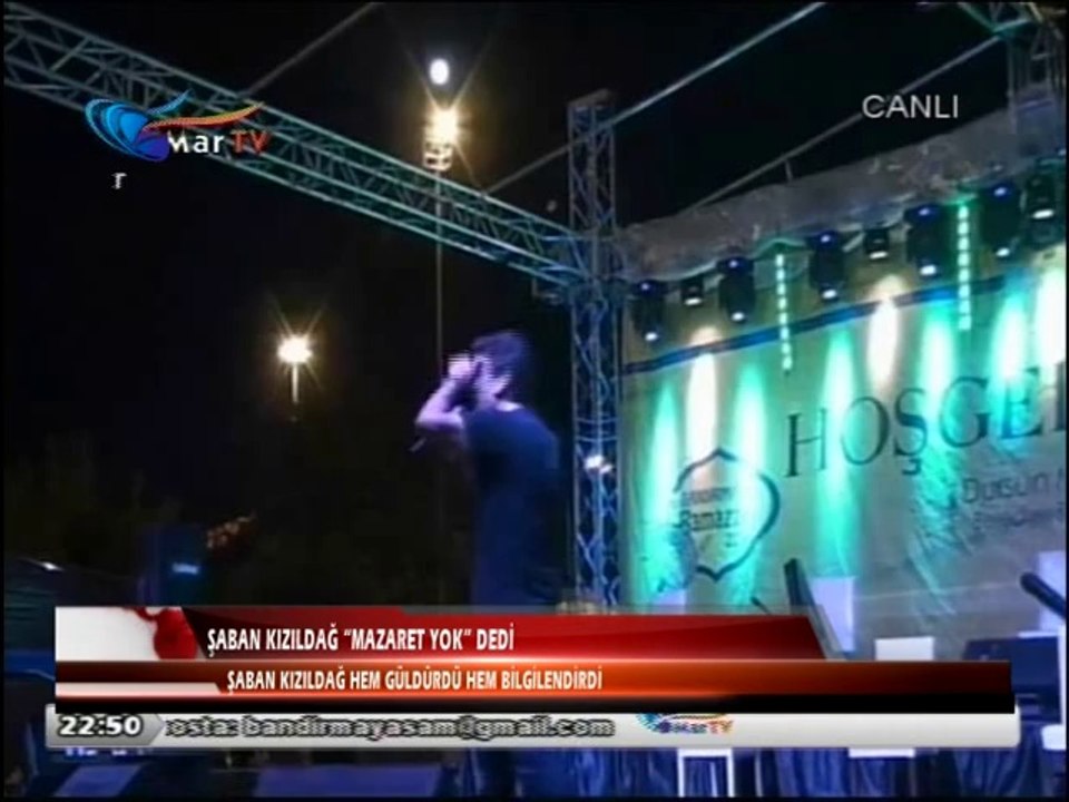 ŞABAN KIZILDAĞ '' MAZERET YOK'' DEDİ