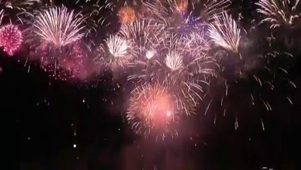 Le feu d'artifice du 14-Juillet embrase la Tour Eiffel