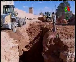 Algerie,Ghardaia, réaménagement de la zone industrielle