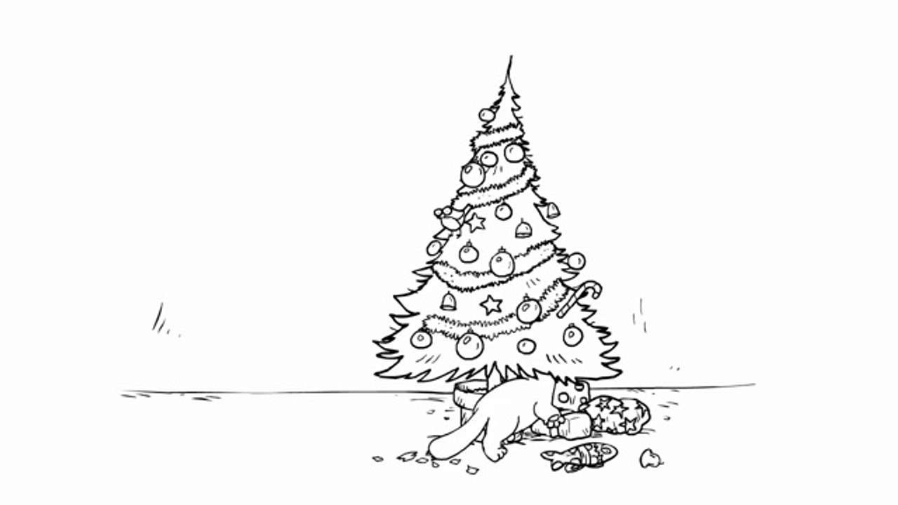 Simon's Cat - Santa Claws