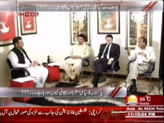 Aaj Ki Baat ( NandiPur Power Project Ka Mustaqbil Kya Hai ?? ) 14 July 2014 Part-1
