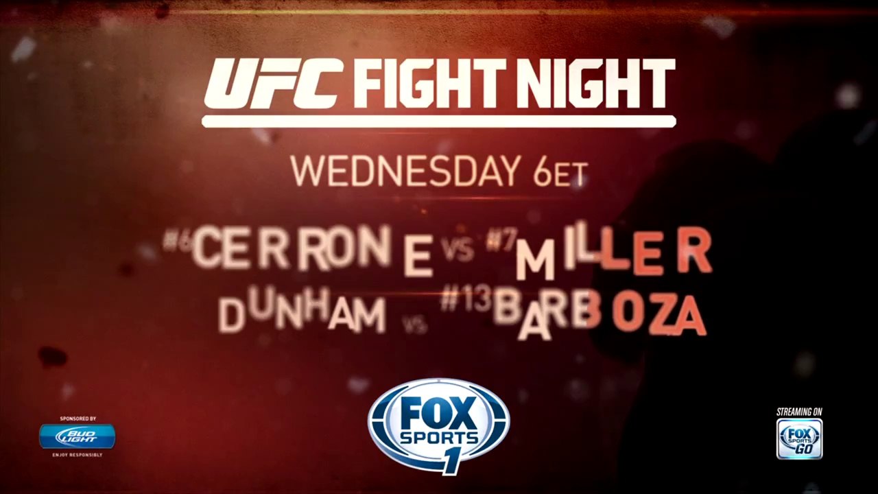 Cerrone Vs Miller Live Streaming