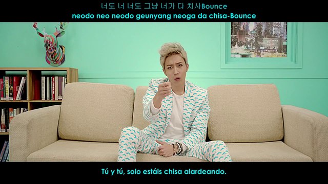 [SUB ESP] M.I.B - CHISA'BOUNCE MV (hangul + romanized)