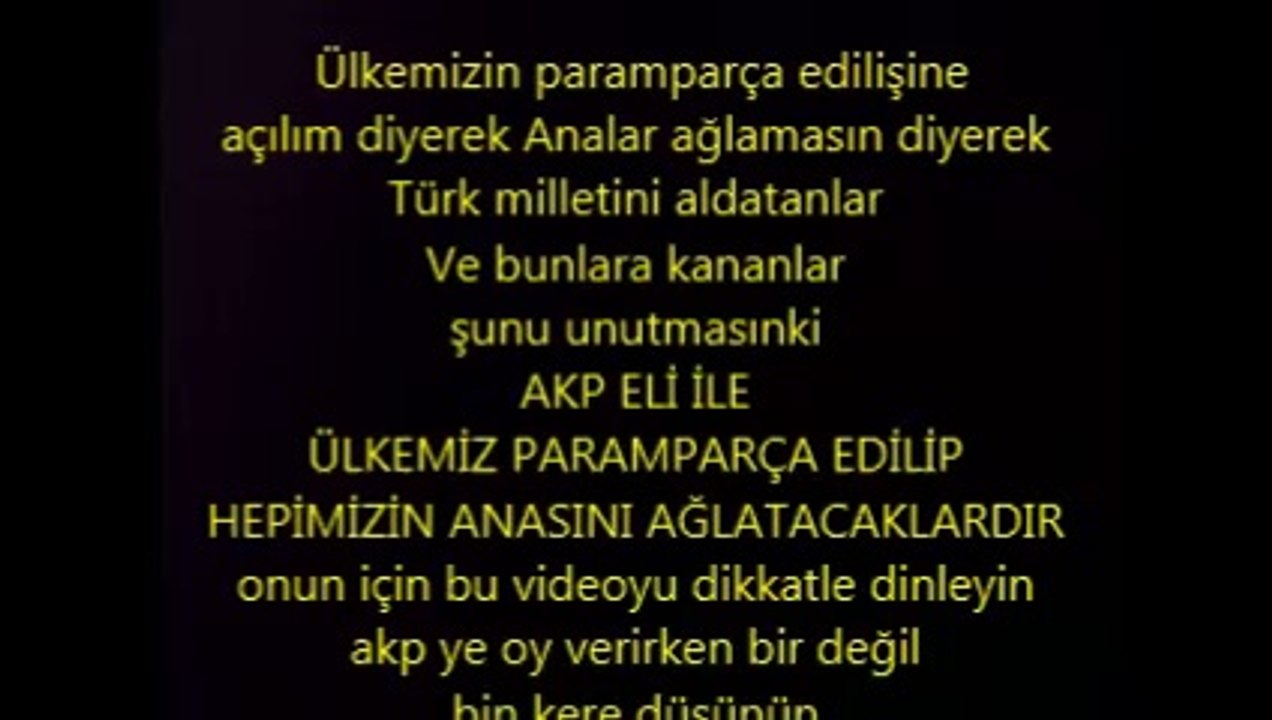 Açılım yalanı 1 Bu oyunu sandıkta bozacağız