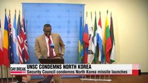 Security Council condemns North Korea missile launches