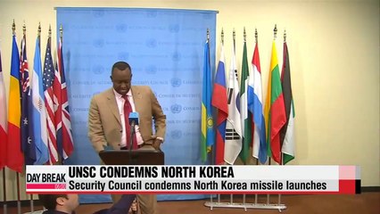 Descargar video: Security Council condemns North Korea missile launches